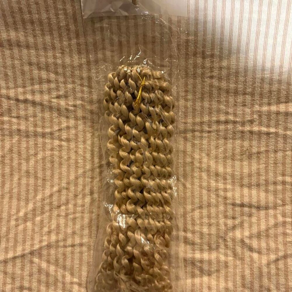 Unbranded Women's Tan and Cream Hair-accessories